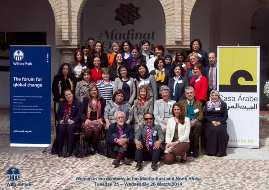 المرأة في القطاع الخاص في منطقة الشرق الأوسط وشمال إفريقيا